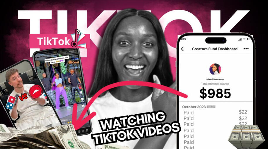 Get paid to watch TikTok Videos